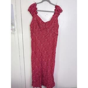 Gap Dress Womens XL Sweetheart Milk Maid Valentines Love Girly Feminine